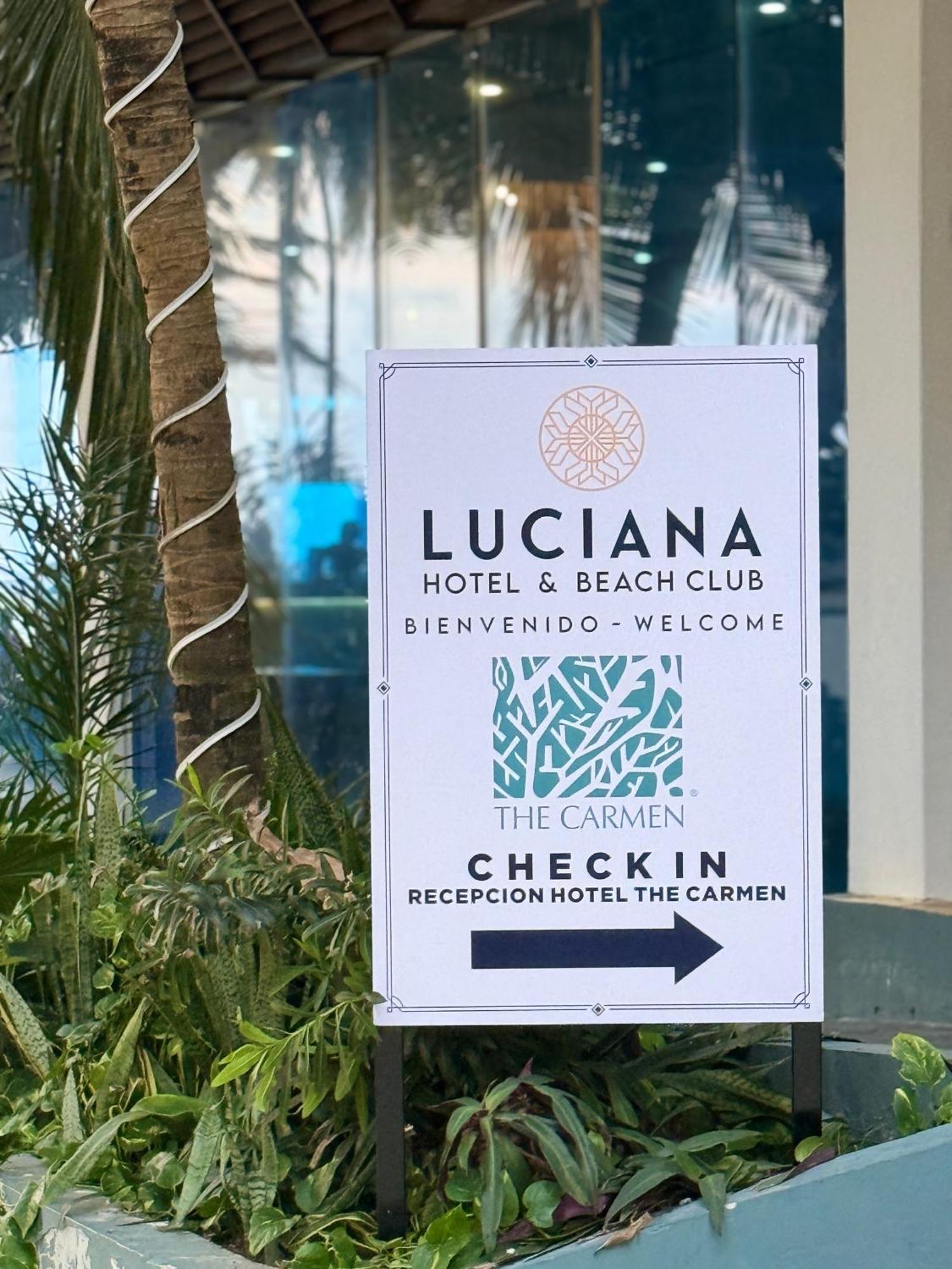 Luciana Hotel & Beach Club بلايا ديل كارمن المظهر الخارجي الصورة