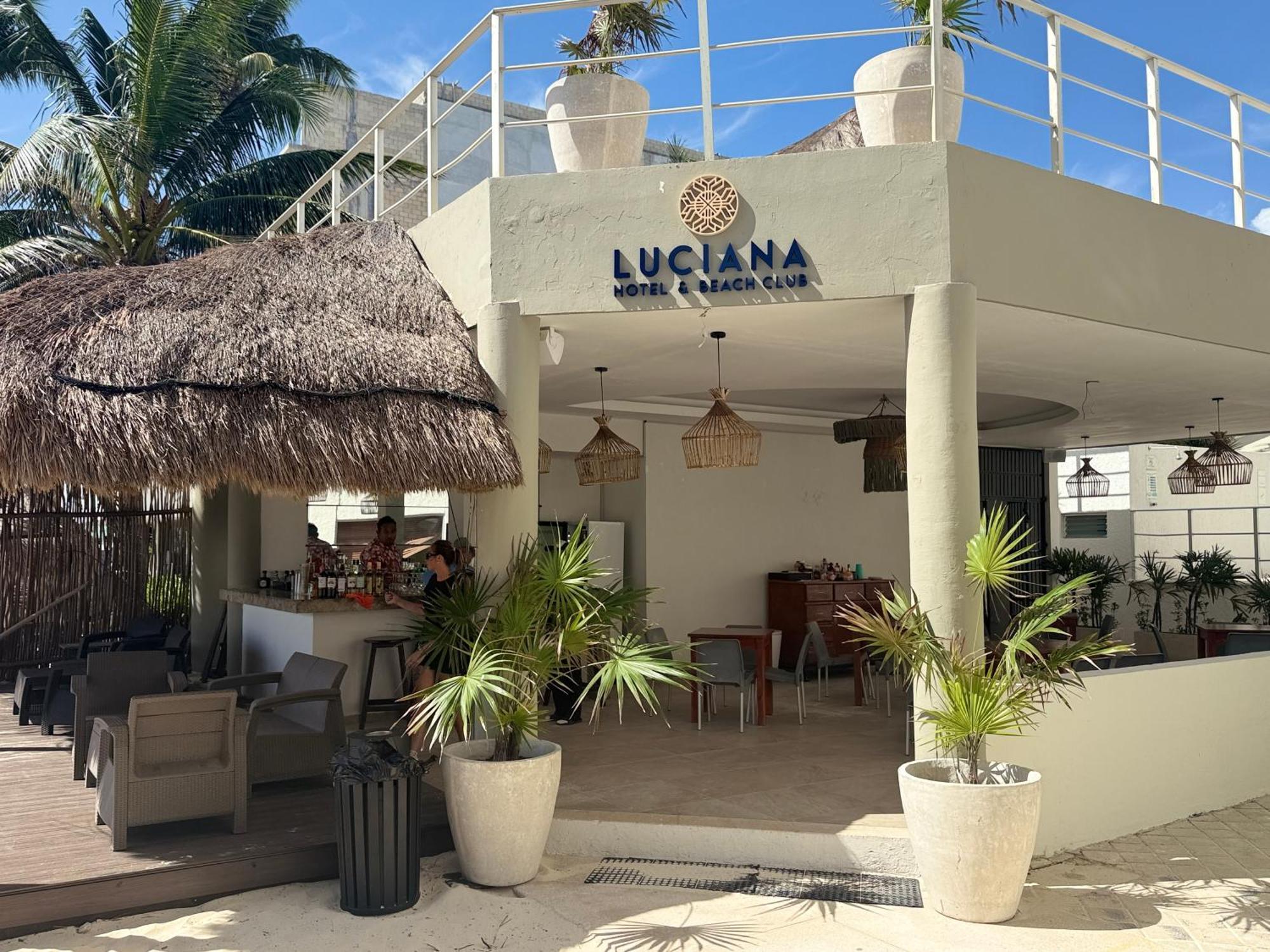 Luciana Hotel & Beach Club بلايا ديل كارمن المظهر الخارجي الصورة