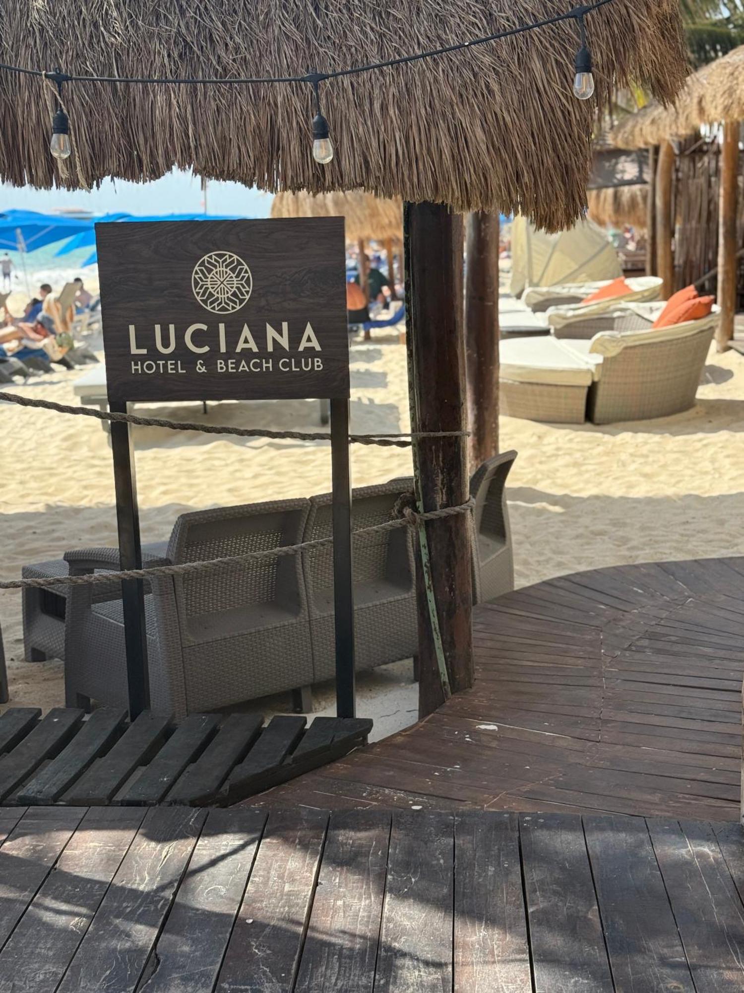 Luciana Hotel & Beach Club بلايا ديل كارمن المظهر الخارجي الصورة